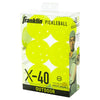 Franklin X-40 Optic Outdoor Pickleballs - 6 Pack