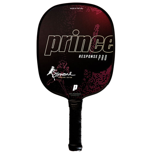 Prince Response Pro SJ Ed Lightweight PB Paddle - Pink/4 3/8/7.4-7.8 OZ
