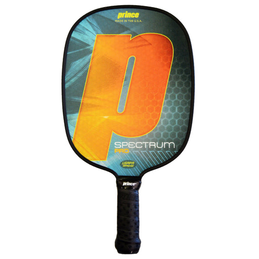 Prince Spectrum Pro Lightweight Pickleball Paddle - Orange/4 3/8/7.2-7.6 OZ