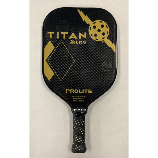 Used ProLite Large Titan Black Diamond Series Pickleball Paddle 30241