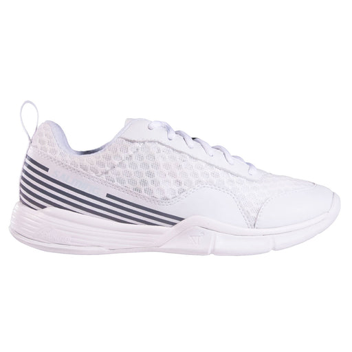 Salming Viper SL Indoor Court Womens Tennis Shoes - White/Grey/B Medium/9.5