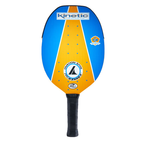ProKennex Ovation Spin Pickleball Paddle - Blue/Yellow/4/7.6 OZ