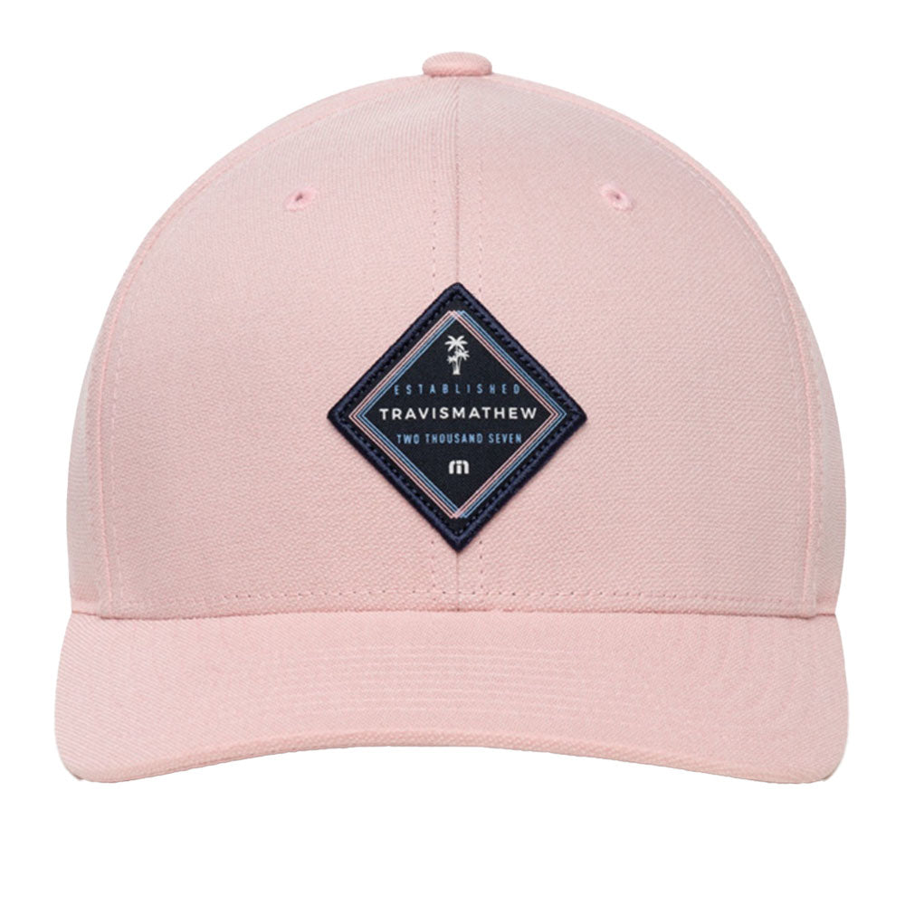 TravisMathew Fern Grotto Mens Hat - Heather Blush/One Size