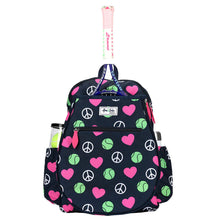 Load image into Gallery viewer, Ame &amp; Lulu Big Love Peace Love Tennis Backpack - Peace Love
 - 1
