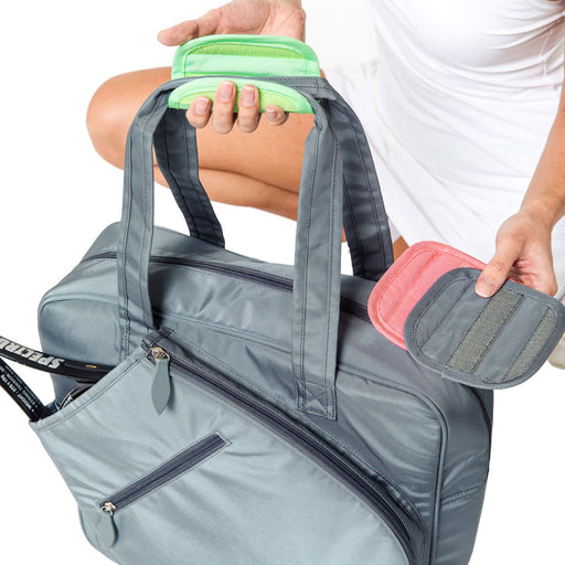 Ame & Lulu Sweet Shot 3.0 Charcoal Tennis Tote