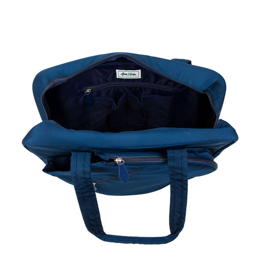 Ame & Lulu Sweet Shot 3.0 Navy Tennis Tote