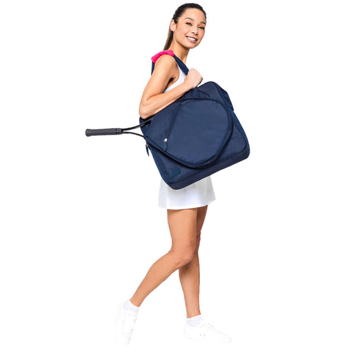 Ame & Lulu Sweet Shot 3.0 Navy Tennis Tote