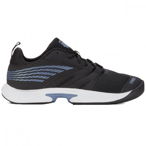 K-Swiss SpeedTrac Junior Tennis Shoes - Black/White/Inf/M/7.0