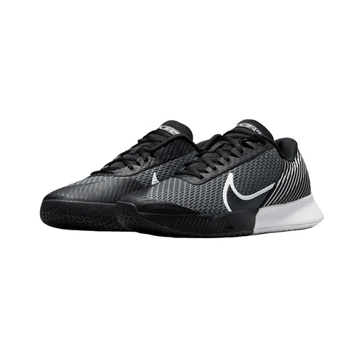NikeCourt Air Zoom Vapor Pro 2 Mens Tennis Shoes - BLACK/WHITE 001/D Medium/15.0