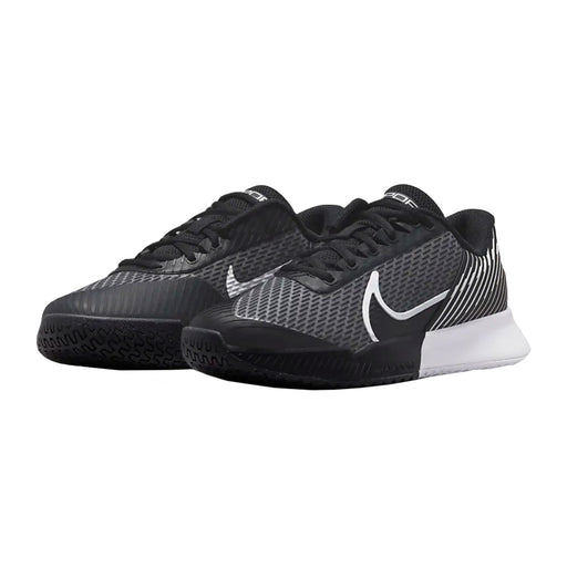 NikeCourt Air Zoom Vapor Pro 2 Womens Tennis Shoes - BLACK/WHITE 001/B Medium/10.5