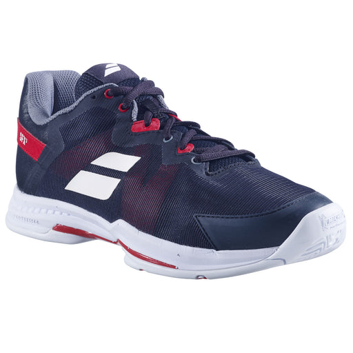 Babolat SFX3 All Court Mens Tennis Shoes 2023 - Black/Poppy Red/D Medium/14.0