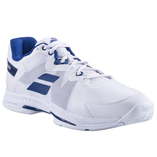 Babolat SFX3 All Court Mens Tennis Shoes 2023 - White/Navy/D Medium/14.0