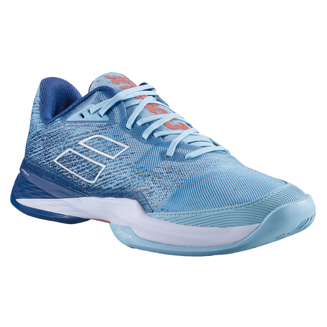 Babolat Jet Mach 3 All Court Mens Tennis Shoes - Angel Blue/2E WIDE/14.0