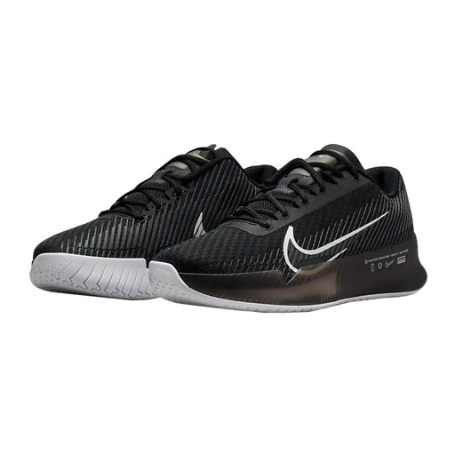 NikeCourt Air Zoom Vapor 11 Womens Tennis Shoes - BLACK/WHITE 001/B Medium/10.0