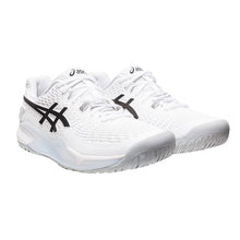 Load image into Gallery viewer, Asics GEL Resolution 9 Mens Tennis Shoes - White/Black/D Medium/15.0
 - 13