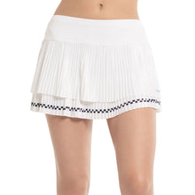 Load image into Gallery viewer, Lucky In Love Finish Line 12 in Wns Tennis Skirt - WHITE 110/XL
 - 1