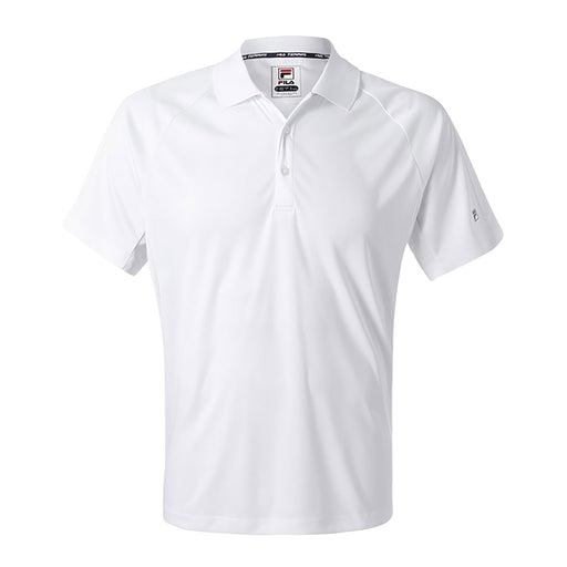 FILA Core Mens Tennis Polo - WHITE 100/XXL