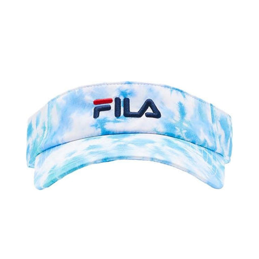 FILA Tie Dye Tennis Visor - BLUE 417/One Size