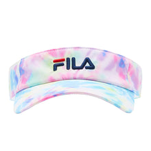 Load image into Gallery viewer, FILA Tie Dye Tennis Visor - MULTI 511/One Size
 - 3