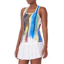 Load image into Gallery viewer, FILA Galaxy Print Racerback Womens Tennis Tank - GALAXY 401/XL
 - 1