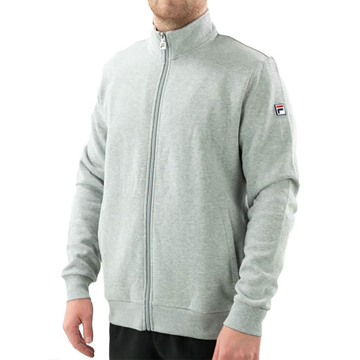 FILA Match Fleece Mens Full Zip Jacket - GREY HTHR 073/XXL