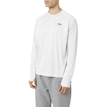 Load image into Gallery viewer, FILA Jazam Long Sleeve Mens Tennis Shirt - CLOUD 036/XXL
 - 5