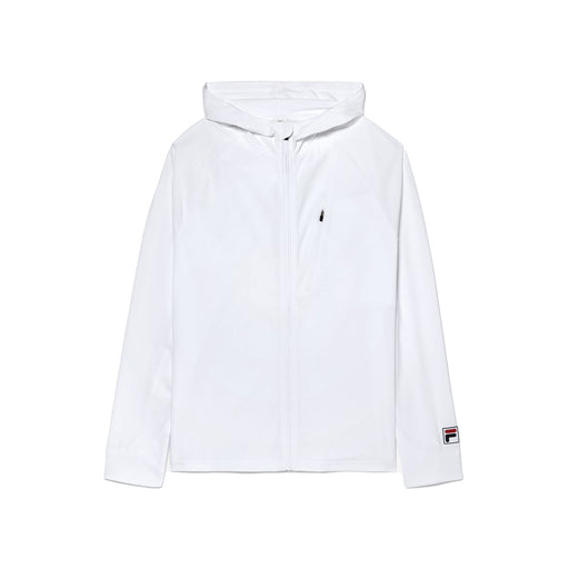 FILA Essential Mens Tennis Jacket - WHITE 100/XXL