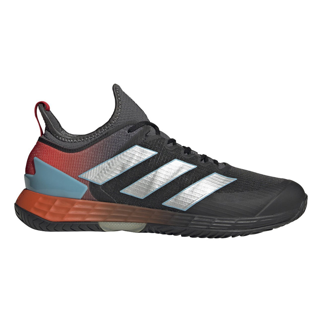 Adidas Adizero Ubersonic 4 Mens Tennis Shoes - Grey/Silver/Red/D Medium/16.0