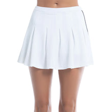 Load image into Gallery viewer, Lucky In Love High Waist 12 Womens Tennis Skirt - WHITE 110/XL
 - 1