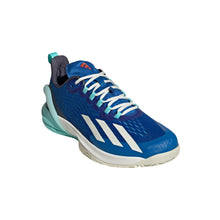Load image into Gallery viewer, Adidas Adizero Cybersonic Mens Tennis Shoes - Royal/Wht/Aqua/D Medium/14.5
 - 1