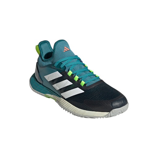 Adidas Adizero Ubersonic 4.1 Mens Tennis Shoes - Night/Wht/Lemon/D Medium/14.5