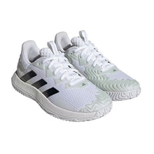 Load image into Gallery viewer, Adidas SoleMatch Control Mens Tennis Shoes - White/Black/D Medium/16.0
 - 12