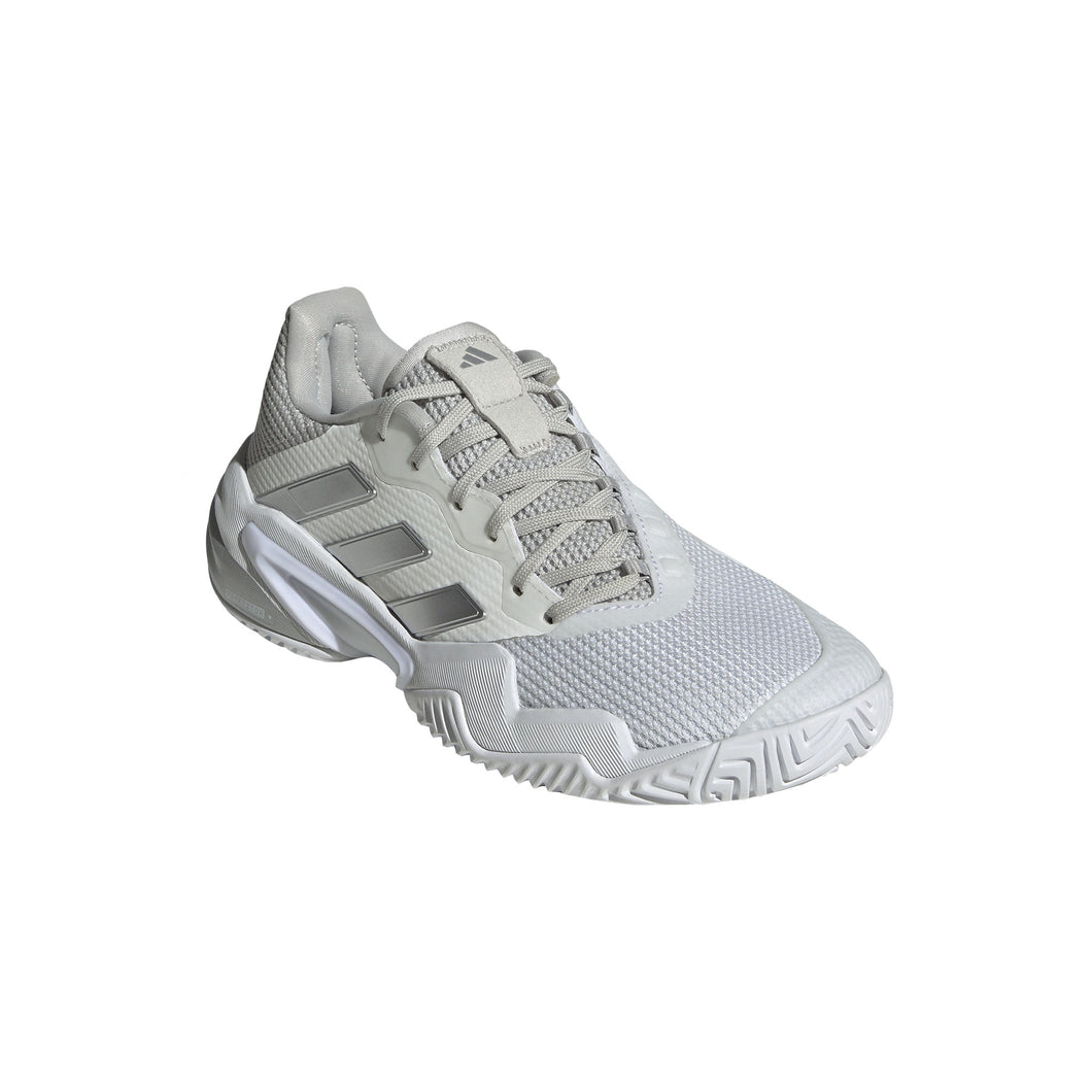 Adidas Barricade 13 Womens Tennis Shoes - White/Blk/Grey/B Medium/11.5