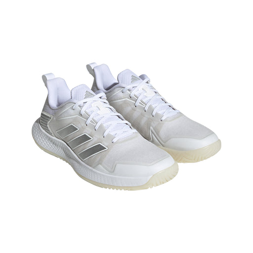 Adidas Defiant Speed Womens Tennis Shoes - White/Slvr/Grey/B Medium/11.5