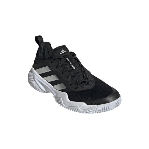 Adidas Barricade Womens All Court Tennis Shoes - Black/Slvr/Wht/B Medium/11.5