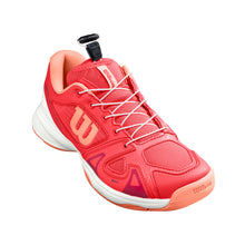 Load image into Gallery viewer, Wilson Rush QL Junior Tennis Shoe - Cayenne/Wht/Pap/M/13.0
 - 1
