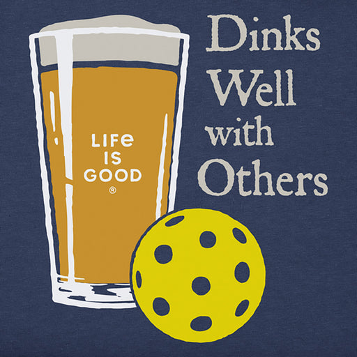 Life Is Good Clean Dinks Well Beer Mens Shirt