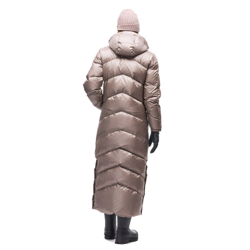 Indyeva Long Long Quilted Down Womens Jacket