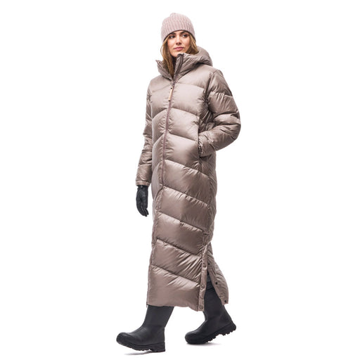 Indyeva Long Long Quilted Down Womens Jacket