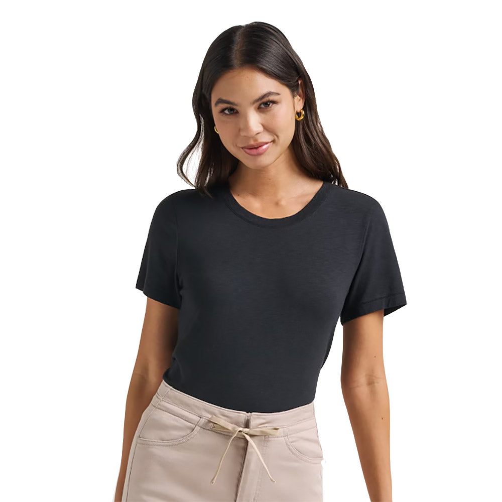 TravisMathew Cloud Womens T-Shirt - Black/XL