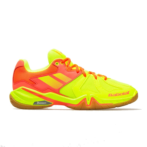 Babolat Shadow Spirit YL Womens Indoor Court Shoes - Yellow/9.5