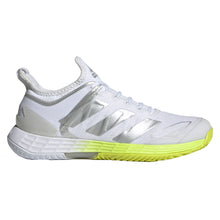 Load image into Gallery viewer, Adidas Adizero Ubersonic 4 Womens Tennis Shoes 21 - 11.5/White/Slvr/Lime/B Medium
 - 1