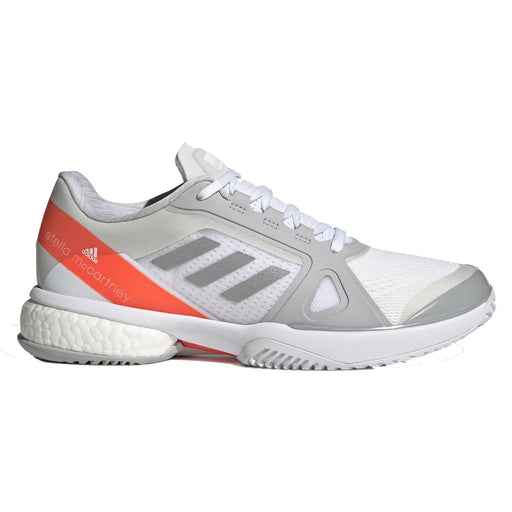 Adidas Stella Mc Barricade Boost Women Tennis Shoe - 11.0/Wht/Silver/Red/B Medium
