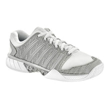 Load image into Gallery viewer, K-Swiss Hypercourt Express Womens Tennis Shoe - 11.0/GREY/WHITE 153/B Medium
 - 1