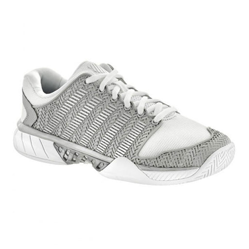 K-Swiss Hypercourt Express Womens Tennis Shoe - 11.0/GREY/WHITE 153/B Medium