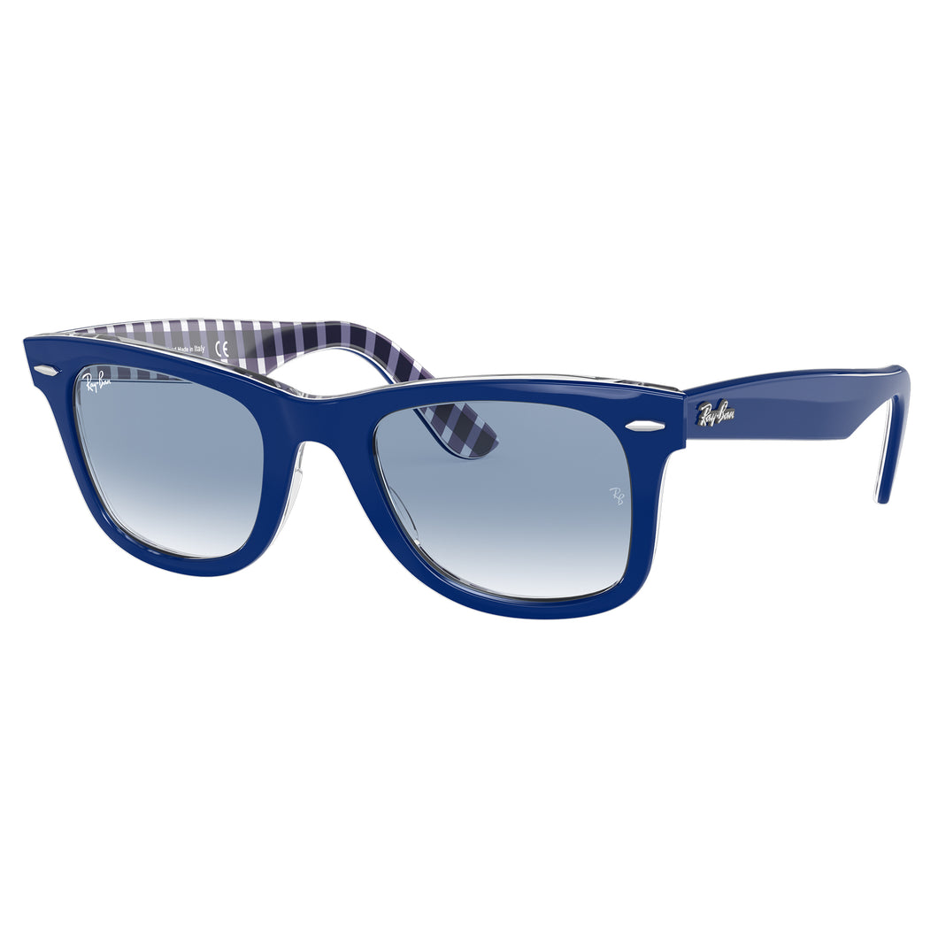 Ray-Ban Wayfarer Blue Sunglasses - 54
