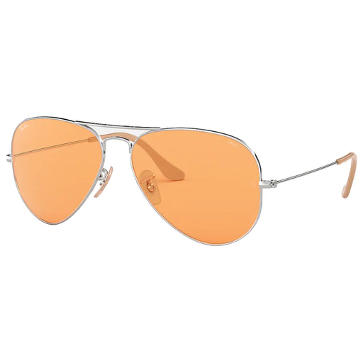 Ray-Ban Aviator Washed Evolve Silver Sunglasses - 55