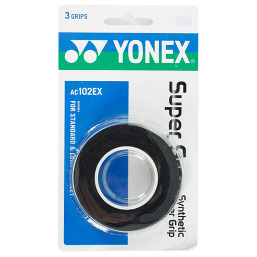 Yonex Super Grap Black Tennis Overgrip 3-pack - Default Title