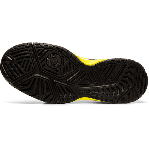 Asics Gel Resolution 7 GS Black Yelo Juniors Shoes