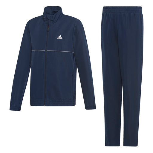 Adidas Club Black Boys Tennis Track Suit - Collegiate Navy/XL